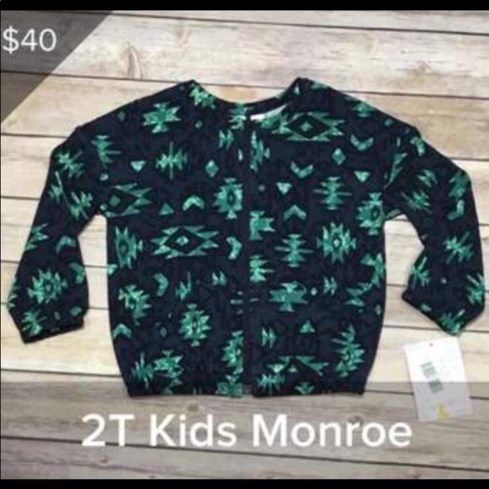 2T Kids Monroe Bomber Jacket